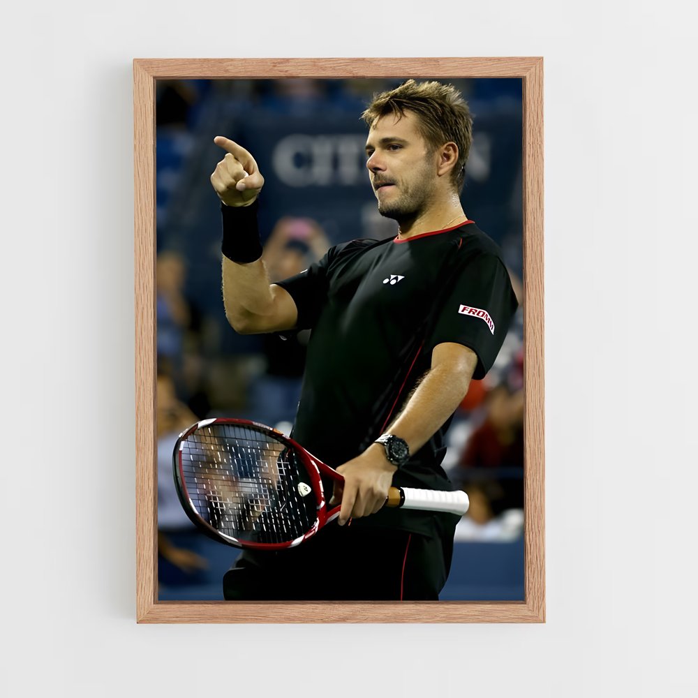 Poster Pouvoir au Service – affiche Tennis (vue 4)